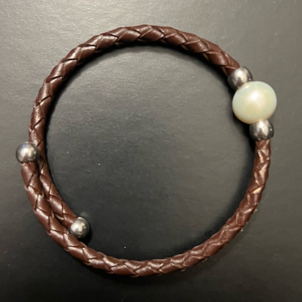Brown Freshwater Pearl Bracelet